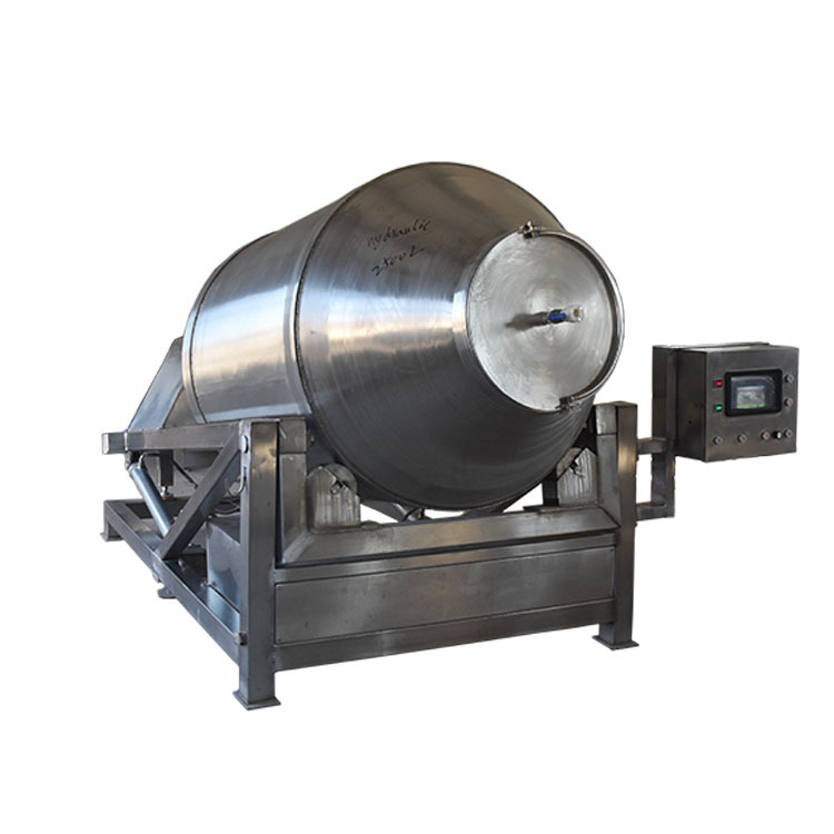 Hydraulic automatic tilting 250-300 kg rolling tumbler machine vacuum meat tumbler rolling machine