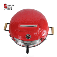 Four à pizza en céramique de table à bois, vente chaude, four à pizza traditionnel portable, cuisson au bois