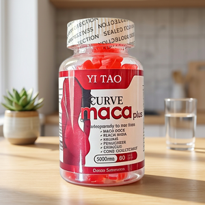 High Strength Maca <b>Gummies</b> for Men Energy Stamina Boost Ashwagandha <b>Libido</b> Support Vitality Immune Support Supplement Adults OEM - Product Image 1