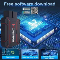 Herramienta de Diagnóstico OBD para Autos KONNWEI MAXOBD, Sistema Completo, 52 Pruebas, Monitoreo de Vehículos, Escáner OBD2, 12V, Regalo OLIVER