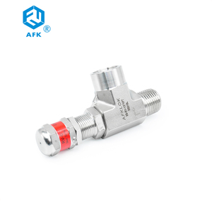 Gasstikstof 1/4In Ontlastklep 3/8In Hoge Druk Veiligheidsafsluiters Roestvrij Staal 316 Veiligheids Hydraulische Klep - Product Image 3