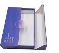 Caja de Regalo Magnética de Cartón Ecológica de Alta Gama con Grabado en Relieve y Acabado UV