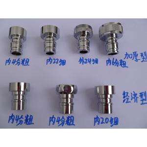 อะแดปเตอร์แบบสแนปออนทองแดงสำหรับก๊อกน้ำเครื่องซักผ้า หัวต่อ 4 จุด/6 จุด - Product Image 3