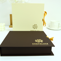 Stilvolle Schokoladen-Geschenk box Premium Hochwertiges Design Langlebig und elegant Perfekt für Pralinen oder Weihnachts display