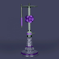 Vente chaude Shisha Fumée Kit Ensemble De Haute Qualité En Alliage D'aluminium Shesha Chicha Mix Couleur Fleur Narguilé Laque En Acier Inoxydable