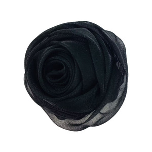 Accesorios de Costura DIY de 5 cm (1.9 pulgadas), Encaje de Organza de 6 cm, <span class=keywords><strong>Flores</strong></span> Artificiales de Rosa Real en 3D, <span class=keywords><strong>Flores</strong></span> Artificiales - Product Image 5