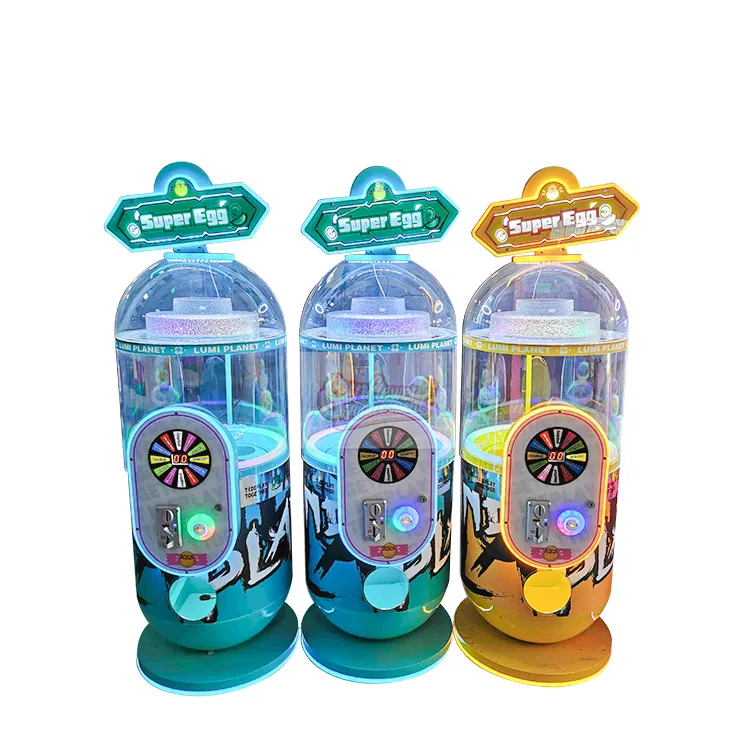 Distributore automatico della palla dei giocattoli della capsula di alta qualità giocattoli di torsione di gacha / gashapon a gettoni