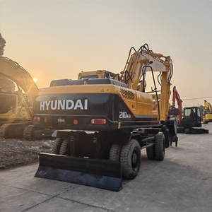 Excavadora de Ruedas Hyundai 210W-9T de 21 Toneladas, Alta Calidad a Precio de Fábrica, Maquinaria de Construcción, Equipo Pesado en Venta - Product Image 5