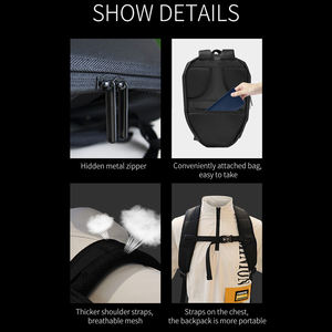 Mochila LED con Pantalla Digital Dinámica de Mensajes, Control de Sonido por Wifi, Conexión Inalámbrica, Carcasa Rígida Impermeable, Fabricación en Fábrica - Product Image 6