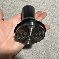 Tampon à ressort HIGHWIN 51mm 53.3mm 58.5mm en acier inoxydable Barista Espresso Tamper