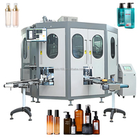 Línea de Serigrafía Automática para Botellas y Envases Redondos Irregulares, con Carga Automática, Tratamiento de Llama, Impresión UV y Descarga Automática