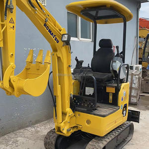 Mini pelleteuse sur chenilles Komatsu PC18MR d'occasion fiable petites machines de construction - Product Image 1