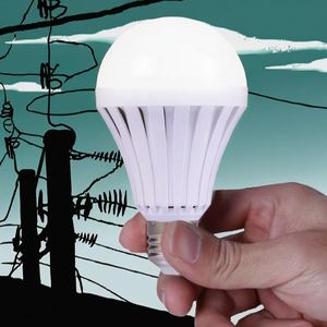 Free Sample E27 B22 110v 220v LED Emergency Lantern <b>Portable</b> Rechargeable Garden Light Bulb - Product Image 3