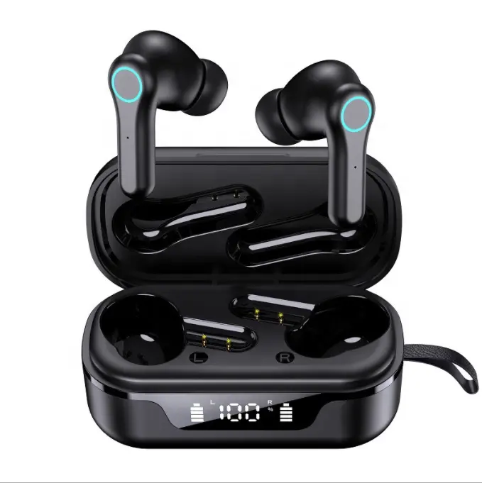 Hoya Bass Stereo Sound ANC True Wireless Earbuds Noise Canceling Bluetooth Gaming In-Ear Earphones