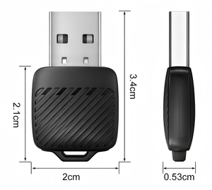 Adaptateur sans fil portable universel 2 en 1 compatible avec Android Auto et CarPlay Smart AI Box - Product Image 4