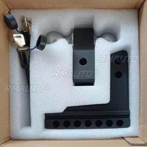 Crochet de remorquage universel en alliage d'aluminium, bras de remorque à double boule réglable multi-positions, attelage de remorque pour véhicule tout-terrain, camping-car - Product Image 5