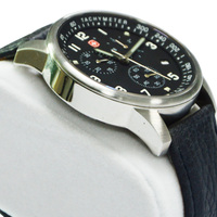 Reloj de Piloto para Hombre con Logotipo Personalizado, de Lujo, en Acero Inoxidable, Resistente al Agua, con Cristal, Cronógrafo Automático, Edición Limitada SEIKO