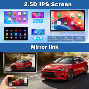 מערכת מולטימדיה לרכב מסך מגע 9 אינץ' 4+64 גיגה-בייט אנדרואיד 2 דין לרכב סקאיון TC 05-16 עם ניווט GPS, קארפליי ורדיו סטריאו <span class=keywords><strong>LCD</strong></span> במחיר הטוב ביותר - Product Image 5