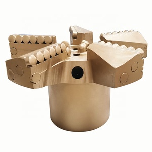 PDC ดอกสว่านสำหรับเจาะบ่อน้ำ PDC ดอกสว่านเจาะด้วยใบพัด3ใบมีด - Product Image 3