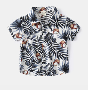2024 Summer Beach Chemise hawaïenne à manches courtes pour garçon LSBO-002 - Product Image 4