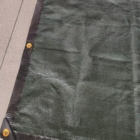 Voile d'ombrage robuste en PEHD avec cadre en aluminium, bords renforcés, œillets, protection UV, pour agriculture, jardin, balcon, livraison gratuite