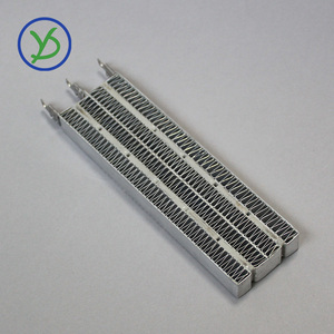 12~60V 400~1000W PTC Ceramic air Heater Resistor With Stand Corrugated <strong>Strip</strong> for air <strong>Condition</strong>
