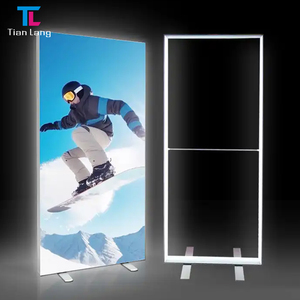 TianLang Led Textile Light Boxes Exhibition Aluminum <b>Picture</b> <b>Frame</b> Snap Textile Led Light <b>Box</b> Textile Light <b>Box</b> - Product Image 4