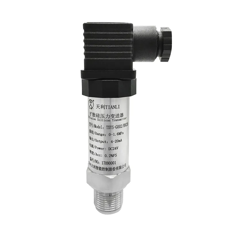Tianxiang Good stability pressure transmitter measurable gauge absolute & differential Range -0.1~100 MPa Compact pressure