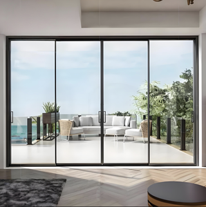 <span class=keywords><strong>Porte</strong></span> coulissante en verre lourd résistant au vent, <span class=keywords><strong>isolation</strong></span> <span class=keywords><strong>phonique</strong></span>, <span class=keywords><strong>isolation</strong></span> <span class=keywords><strong>thermique</strong></span>, économie d'énergie pour cloison intérieure/extérieure - Product Image 1