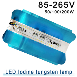 Nhà Máy Trực Tiếp Bán Ngoài Trời Không Thấm Nước AC85-265V Nhôm Lodine-Đèn Vonfram 50 Wát 100 Wát 150 Wát 200 Wát <span class=keywords><strong>LED</strong></span> <span class=keywords><strong>Flood</strong></span> Light - Product Image 3