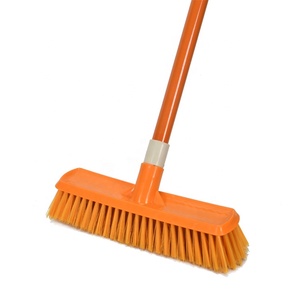 Brosse de lavage avec manche télescopique machine à plancher <span class=keywords><strong>balai</strong></span> en plastique brosse à doigts pour animaux de compagnie <span class=keywords><strong>balai</strong></span> avec pelle à poussière ensemble combiné - Product Image 4