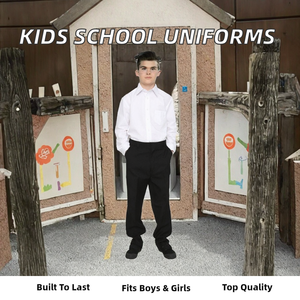 Evertrust Global - Conjunto de Uniforme Escolar Personalizado OEM Unisex para Niños, 100% Poliéster, Colores y Logotipo Personalizables - Product Image 2