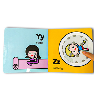Tùy chỉnh boardbook in trẻ em Hội Đồng Quản trị cuốn sách dịch vụ thiết kế giáo dục thể thao học tập hình ảnh Sách bìa cứng cho trẻ em - Product Image 5
