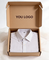 Boîtes d'expédition pliables écologiques en carton ondulé recyclable avec logo personnalisé pour vêtements, chaussettes, chapeaux, cadeaux - Emballage e-commerce