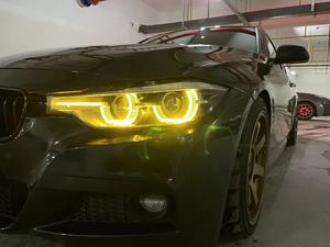 J uno è adatto per <span class=keywords><strong>BMW</strong></span> serie 3 <span class=keywords><strong>F30</strong></span> F35 doppio colore DRL <span class=keywords><strong>LED</strong></span> pannello giallo e bianco commutabile luci diurne - Product Image 5