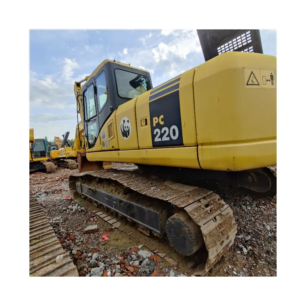 Máy móc xây dựng máy xúc Hitachi/Cat/KOMATSU PC220-8N1/210-8 thứ hai tay máy xúc để bán KOMATSU máy xúc giá thấp