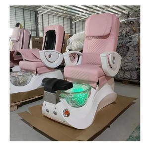 Chaise de pédicure spa pour les pieds de luxe <span class=keywords><strong>2022</strong></span> sans plomberie, eau chaude/froide, drainage automatique, dossier multi-angles, modèle Pudilai 85625 - Product Image 2