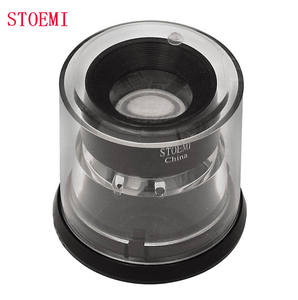 Lente d'Ingrandimento STOEMI 6802 8X con Supporto da Tavolo, Lente Ottica PMMA a Doppia Lente per Eliminare le Aberrazioni - Product Image 3