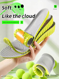 Soletta in PU confortevole Non stancante <span class=keywords><strong>con</strong></span> altezza aumentata <span class=keywords><strong>per</strong></span> Martin grandi <span class=keywords><strong>stivali</strong></span> gialli Ultra-alta altezza Pad supporti <span class=keywords><strong>per</strong></span> arco lavabili - Product Image 3