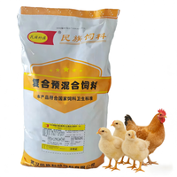 Prémélange haute performance pour poulets de chair en croissance et en finition à 2,5 % - Modèle 3250B, solution complète pour la production de viande de 0 à 45 jours