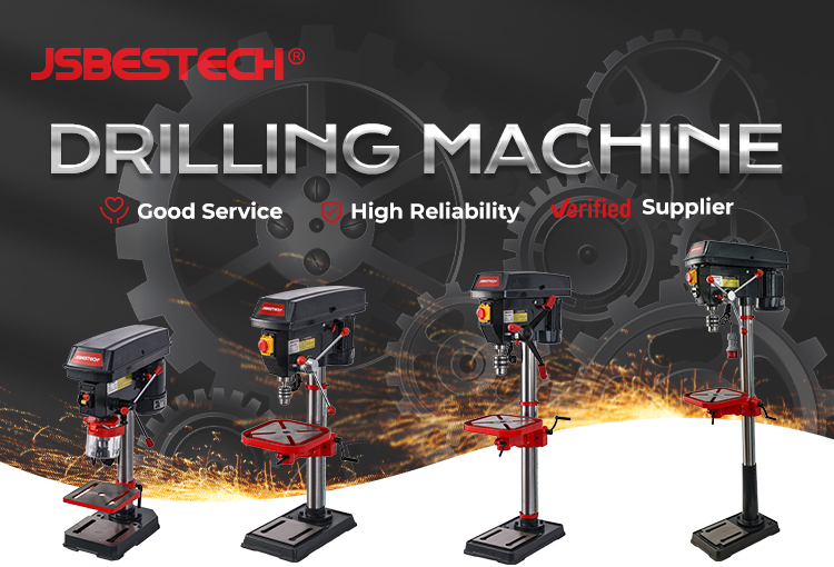 ZJ4120 Manual Bench Drill Press Machine, 85mm Spindle Travel, 20mm