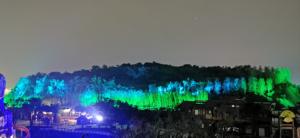 Luces LED móviles para árboles, impermeables IP65, color personalizable, opciones en blanco, para Navidad, festivales, parques, decoración de jardines exteriores. - Product Image 1