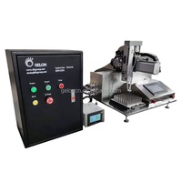 Machine de remplissage d'électrolyte semi-automatique pour cellules prismatiques de véhicules électriques