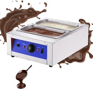 Dontalen Chocolate Making Machine Cheese Melting Oven Stainless Steel Chocolate Melting Pot Commercial For Heating And Melting