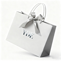 Sacs cadeaux en papier kraft écologiques personnalisés avec impression offset, options de design personnalisé et quantité minimale de commande