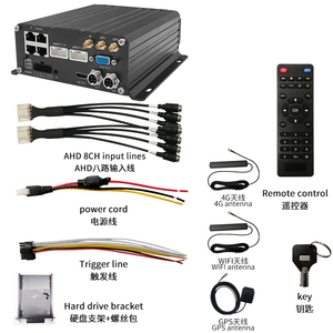 SeemeTech <span class=keywords><strong>DVR</strong></span> Auto a 8 Canali 1080P con AI, ADAS/DMS, Impermeabile, HDD da 1TB, 4G WiFi, Compressione H.264 per Camion - Product Image 2