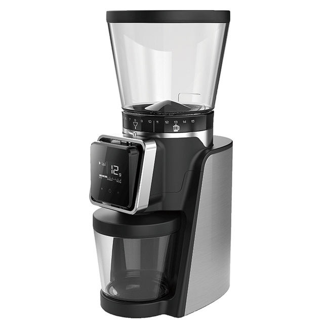 Adjustable Fashion Design Coffee Grinder Stainless Steel Espresso Latest Professional Commercial Home Electric Coffee Grinder