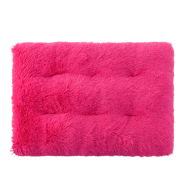 Tapis pour animaux de compagnie rose rouge