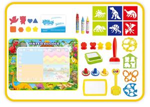 2025大型水上涂鸦垫，适合<span class=keywords><strong>2</strong></span>-4岁的幼儿来样定做魔术绘水垫，带笔和英文字母设计 - Product Image 4