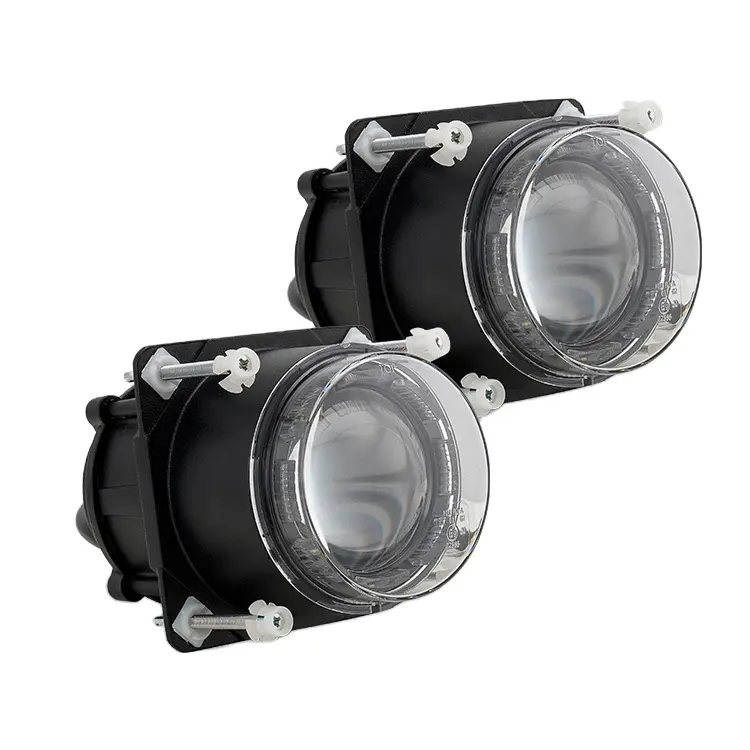 E9 R112 R7 approuvé 85W 90MM 3.5 pouces LED Bus phare Hi-Lo Beam w/Parking Light pour bus, camions, tracteurs